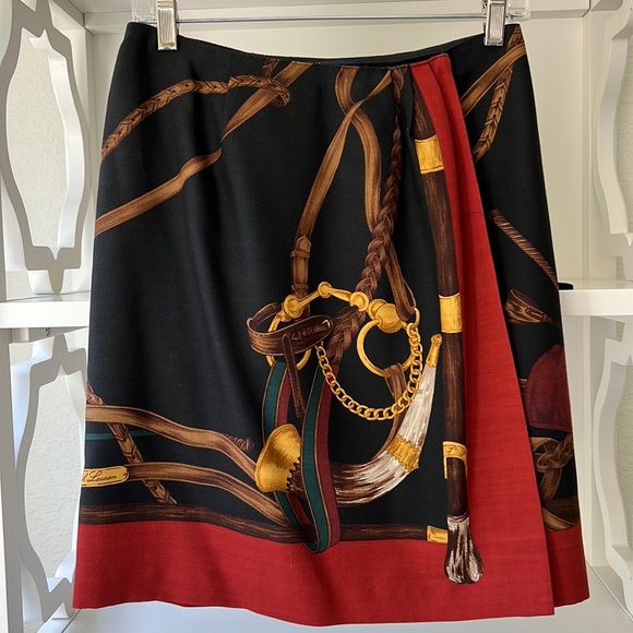 Ralph Lauren Skirts Vintage 8s Ralph Lauren Equestrian Hunter Horse